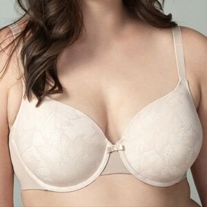 NEW Wonderbra Nude Lace Bra 40D Style #1321